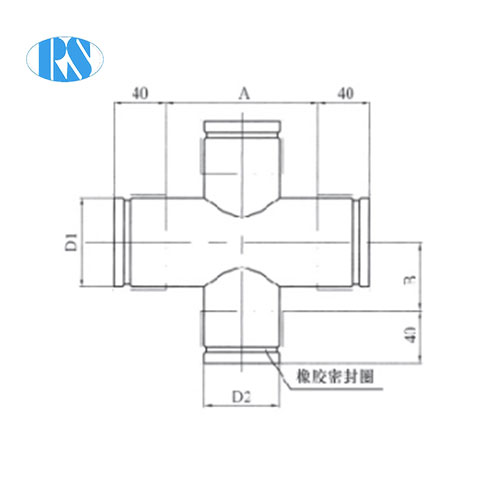 Non-insulated (Type S) and Pre-insulated (Type PS) Flexible Hose Type and Structural Dimensions