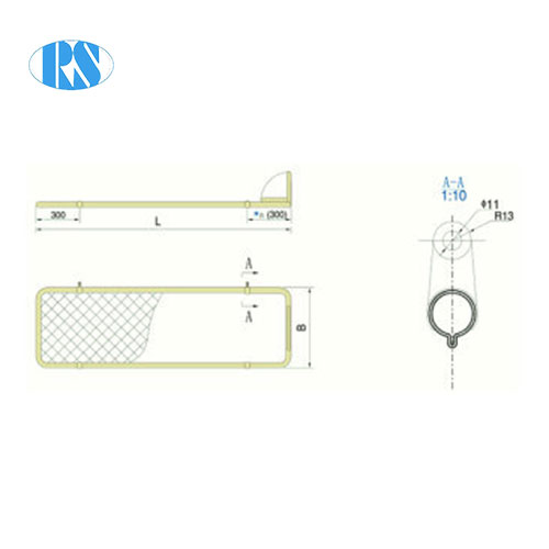 Bed-type metal furniture