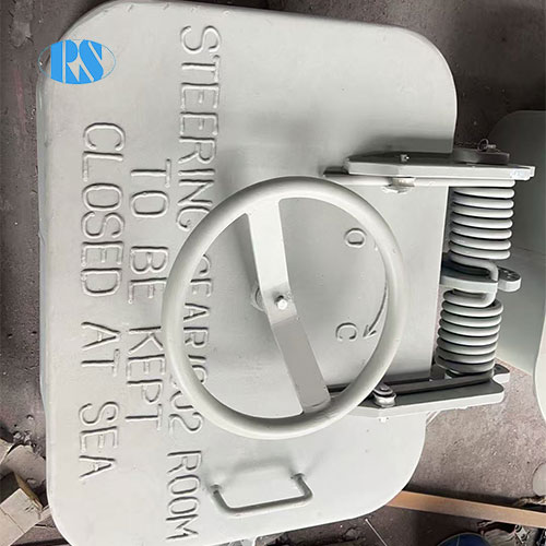 Open the small hatch cover quickly