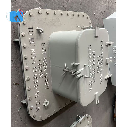 Open the small hatch cover quickly