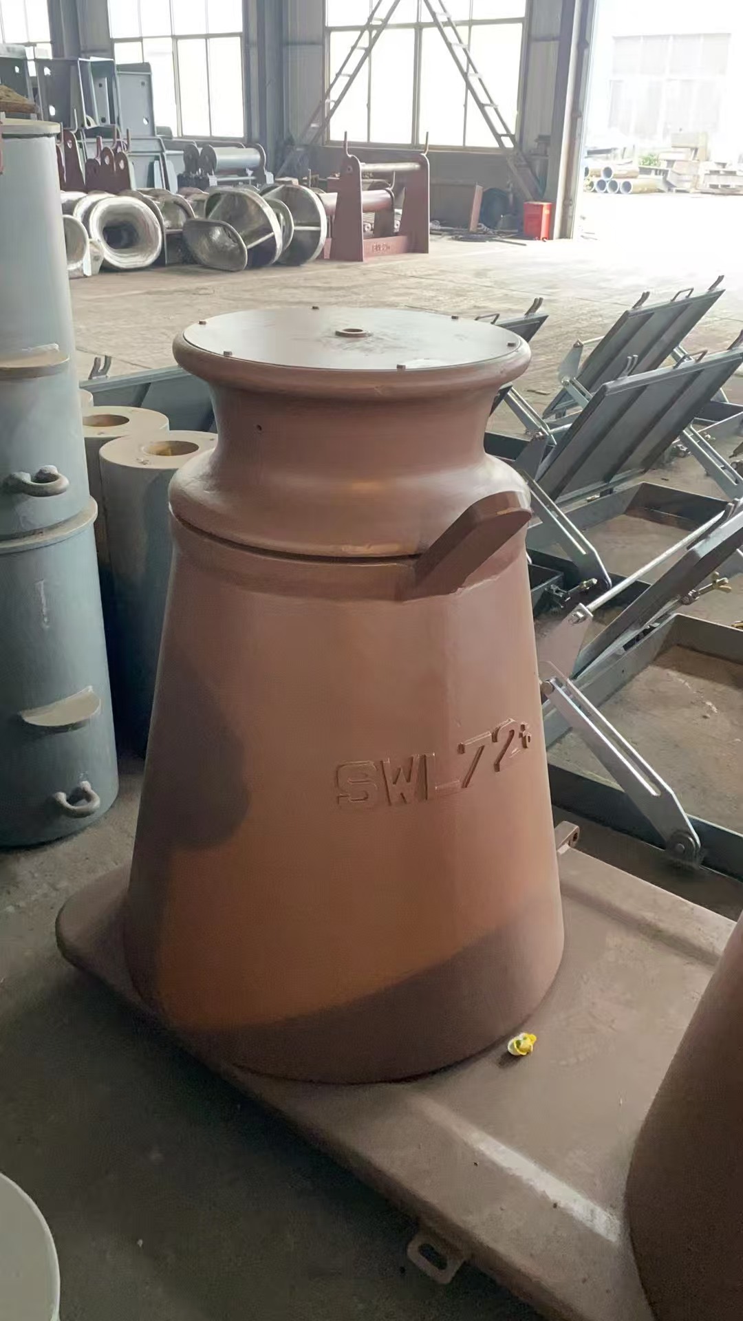 Horn-type Single Roller Fairlead