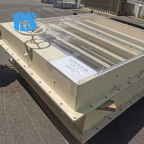 Weathertight Louvers without Door